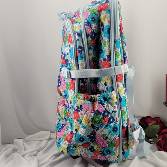 Essential Expandable Backpack in "Far Out Floral" print NWT - Picture 3 of 4